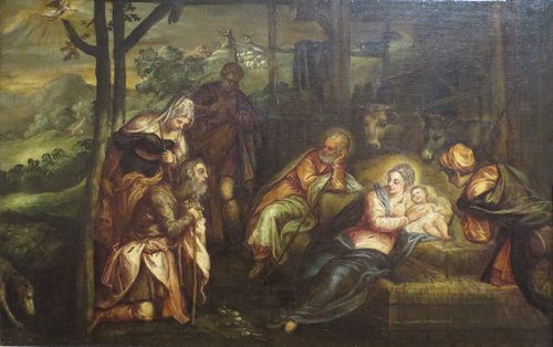 Adoration of the Shepherds, 1555, Giovan Battista Galizzi