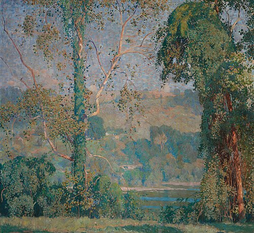 Vineclad Trees, 1916, Daniel Garber