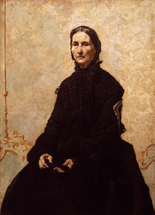 Porträt der Ana Colín i Perinat, 1874, Emilio Sala Francés