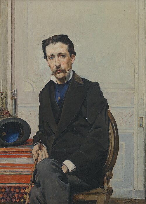 Retrato de caballero, 1850, Emilio Sala Francés