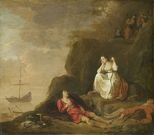 Theagenes and Chariclea, 1632, Daniel Thivart