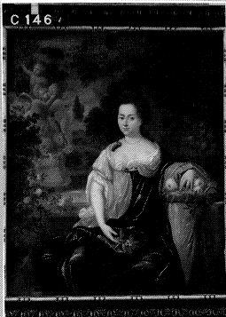 Portrait of Hendrina Schas (1668-1740), 1686, Daniel Haringh