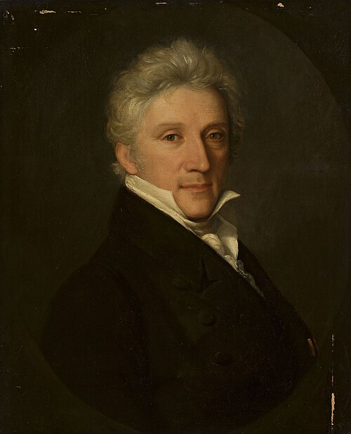 Portrait of Count Leopoldo Cicognara., 1824, Natale Schiavoni