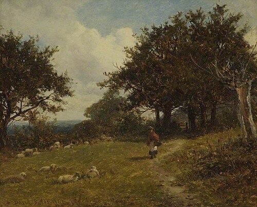 Colwell, near Malvern, Worcestershire, 1887, David Bates
