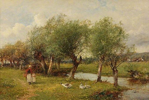 Feeding the Geese, , David Bates