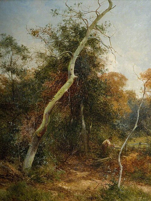 Mending the Fence, Sutton Park, , David Bates