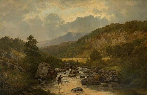 The Lledr Valley, , David Bates