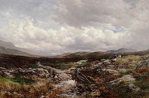 Near Festiniog, 1901, David Bates