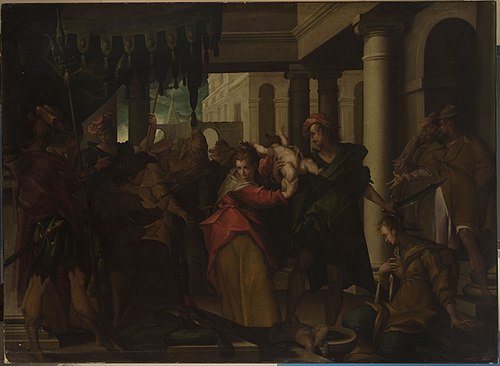 Judgement of Solomon (1 Kings 3:16–28), , David Colijns