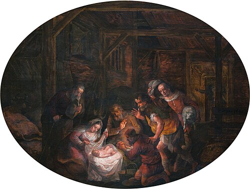 L’Adoration des bergers, 1641, David Colijns