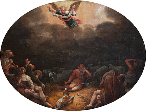 Annunciation to the shepherds, 1640, David Colijns