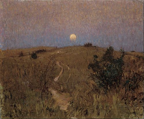 Moonrise, 1893, David Davies