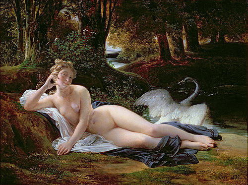 Léda et le cygne, 1832, François-Édouard Picot