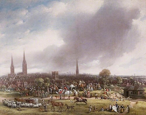 Lammas Day, Coventry, 1849, David Gee