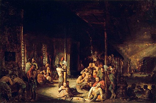 Libby Prison, 1863, David Gilmour Blythe