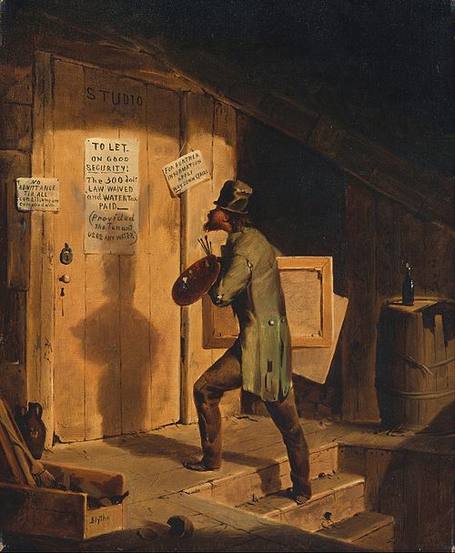 Art Versus Law, 1859, David Gilmour Blythe