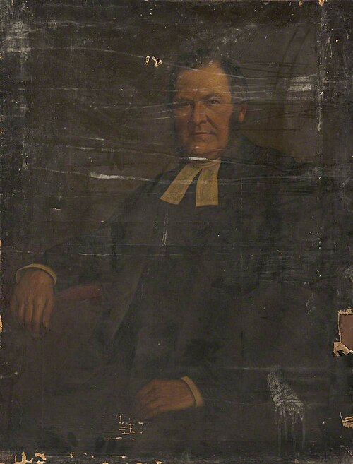 Reverend Neville Jones (c.1809–1891), 1877, David Horatio Winder