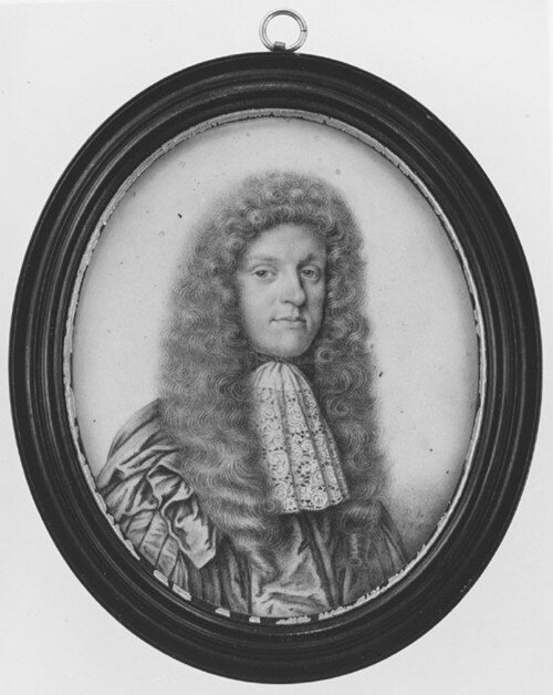 Portrait d'homme, 1680, David Loggan