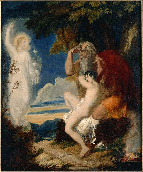Abraham and Isaac, , David Scott