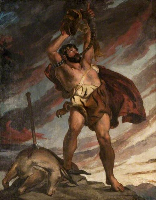 Nimrod, 1832, David Scott