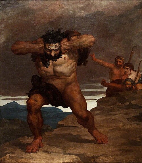 Cain Degraded (Remorse), 1831, David Scott