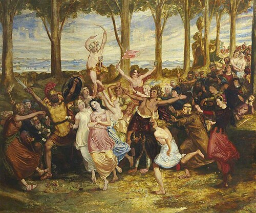 The Triumph of Love, 1846, David Scott