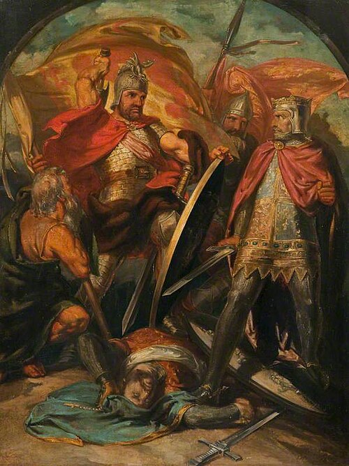 Sir William Wallace (triptych, centre panel), , David Scott
