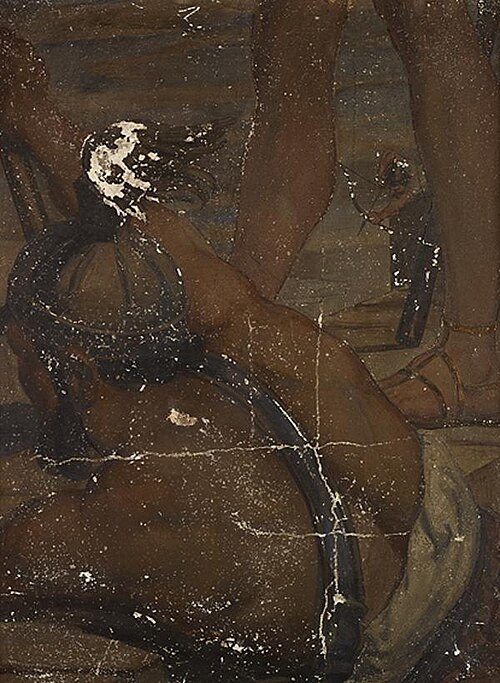 'The Fall of the Giants' (fragment), , David Scott