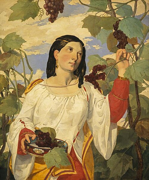 The Vintager, 1835, David Scott