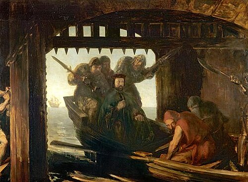 The Traitor's Gate, 1842, David Scott