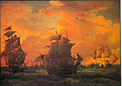 Combat de la Canonnière contre le Tremendous, 1900, Louis-Philippe Crépin