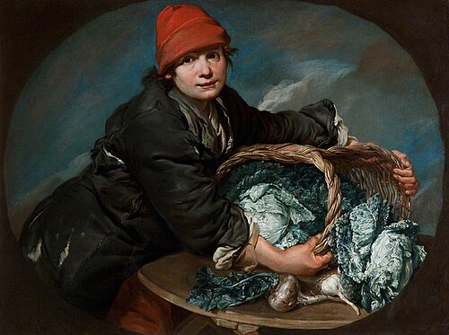 Boy with Vegetables, , Giacomo Ceruti