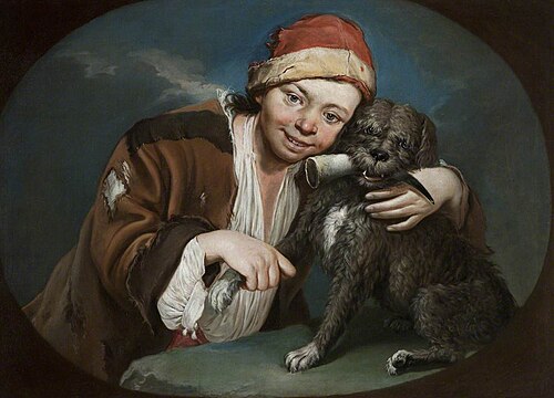 Boy with a Dog, , Giacomo Ceruti