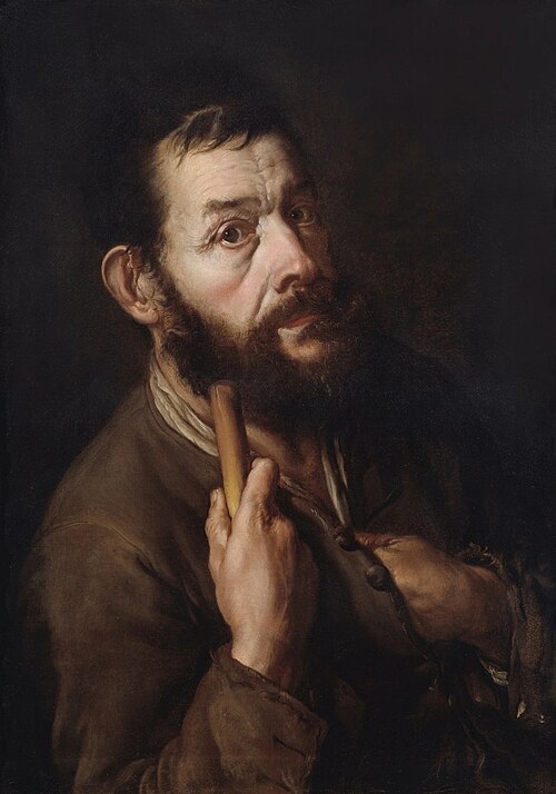 Self-Portrait as a Pilgrim, 1737, Giacomo Ceruti