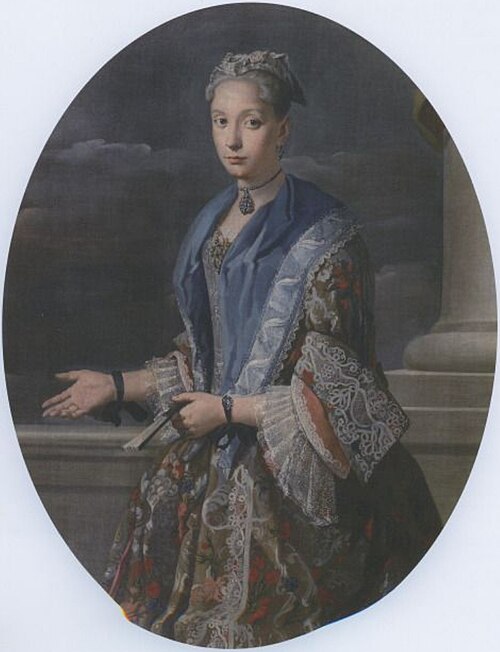Portrait of Santa Lechi, 1739, Giacomo Ceruti