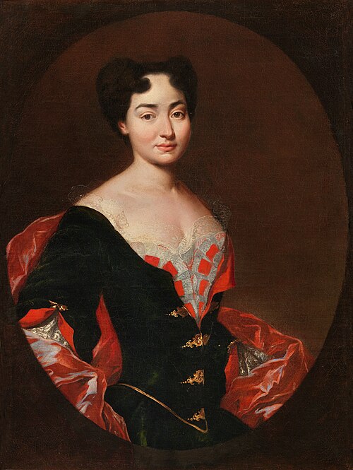 Portrait of marchioness Laura Vitali Aliprandi, 1740, Giacomo Ceruti