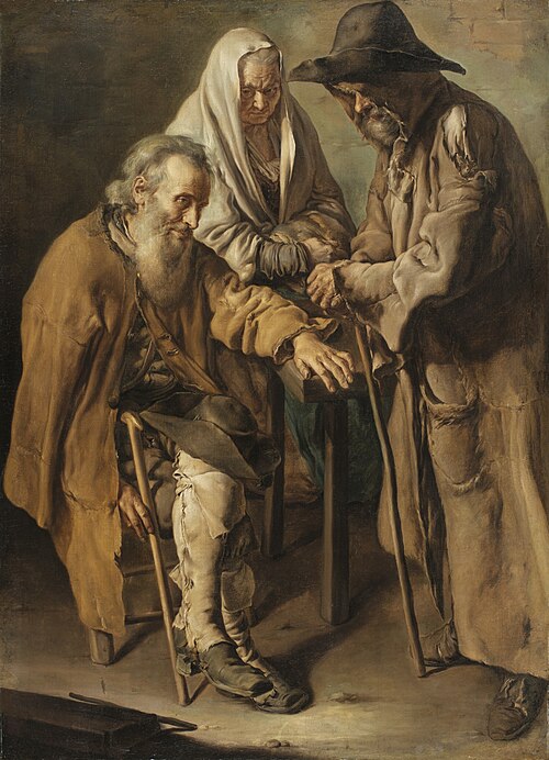 Group of Beggars, 1737, Giacomo Ceruti
