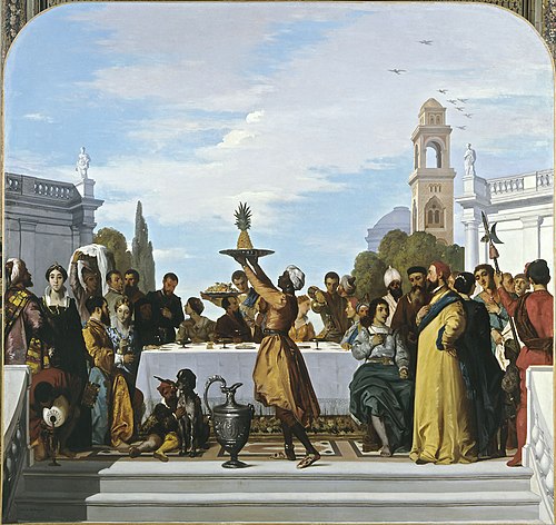 Festin à la mode vénitienne (partie centrale), 1801, Louis Boulanger