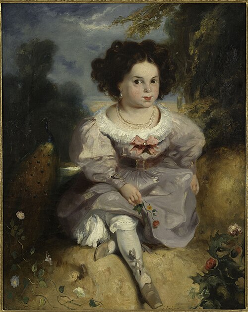 Léopoldine Hugo à l'âge de quatre ans, 1827, Louis Boulanger