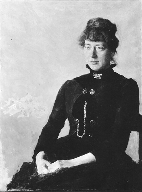 Cecilie Thoresen Krog, 1885, Erik Werenskiold