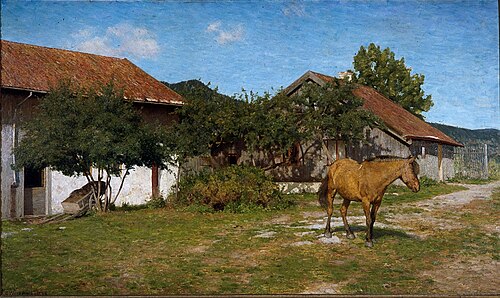 From Fleskum, 1888, Erik Werenskiold