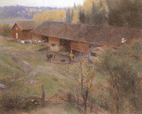 Autumn, 1891, Erik Werenskiold