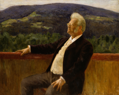 Portrait of the Poet Bjørnstjerne Bjørnson, 2000, Erik Werenskiold
