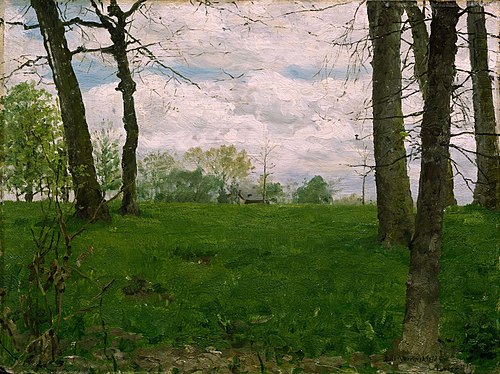 Green Fields, 1881, Erik Werenskiold