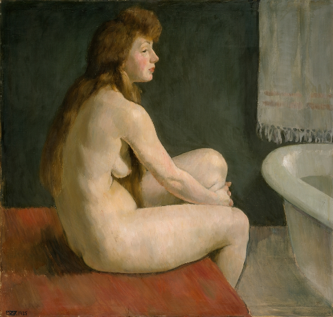 Female Nude, 1925, Erik Werenskiold
