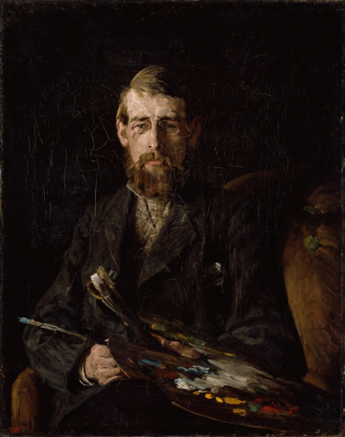 Portrait of the Painter Nils Hansteen, 1877, Erik Werenskiold