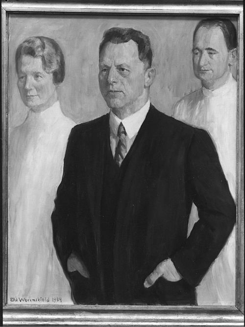 Nikolai Nissen Paus, 1934, Erik Werenskiold