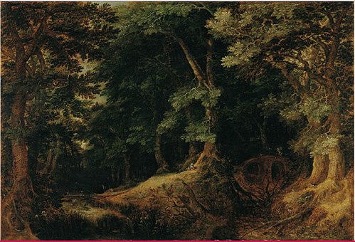 Forest Landscape, 1598, Gillis van Coninxloo