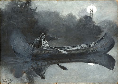 ‘My hatred of him seemed suddenly to have taken to itself wings’ (A Wounded Enemy), 1853, Howard Pyle