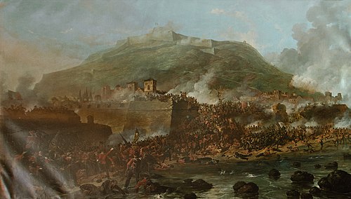 Storming of San Sebastian, 1850, Denis Dighton